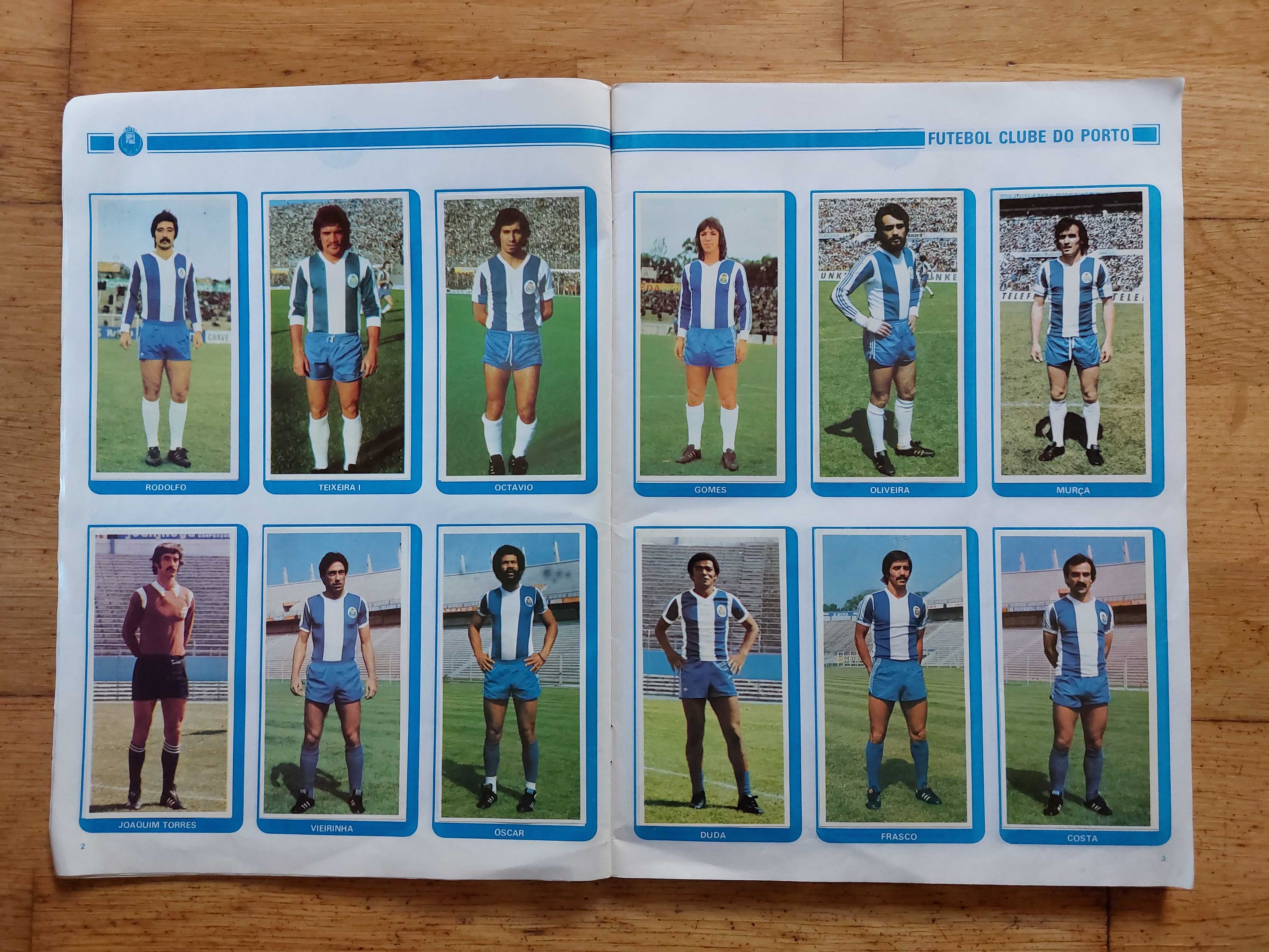 Caderneta de cromos "Cromos de Futebol- 78-79" - Completa