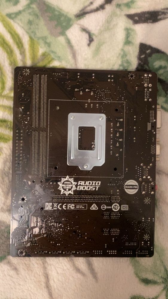 Płyta głowna msi H110M PRO-VD + procesor i5-6600