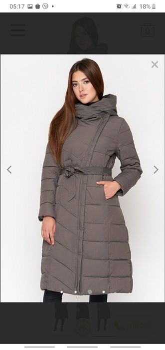 Пальто-пуховик  зимний