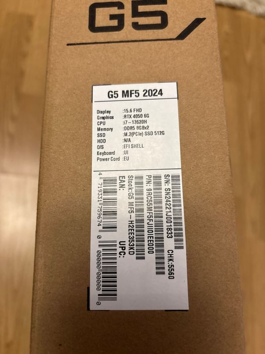 Gigabyte 4050 (6gb) i7 13620h