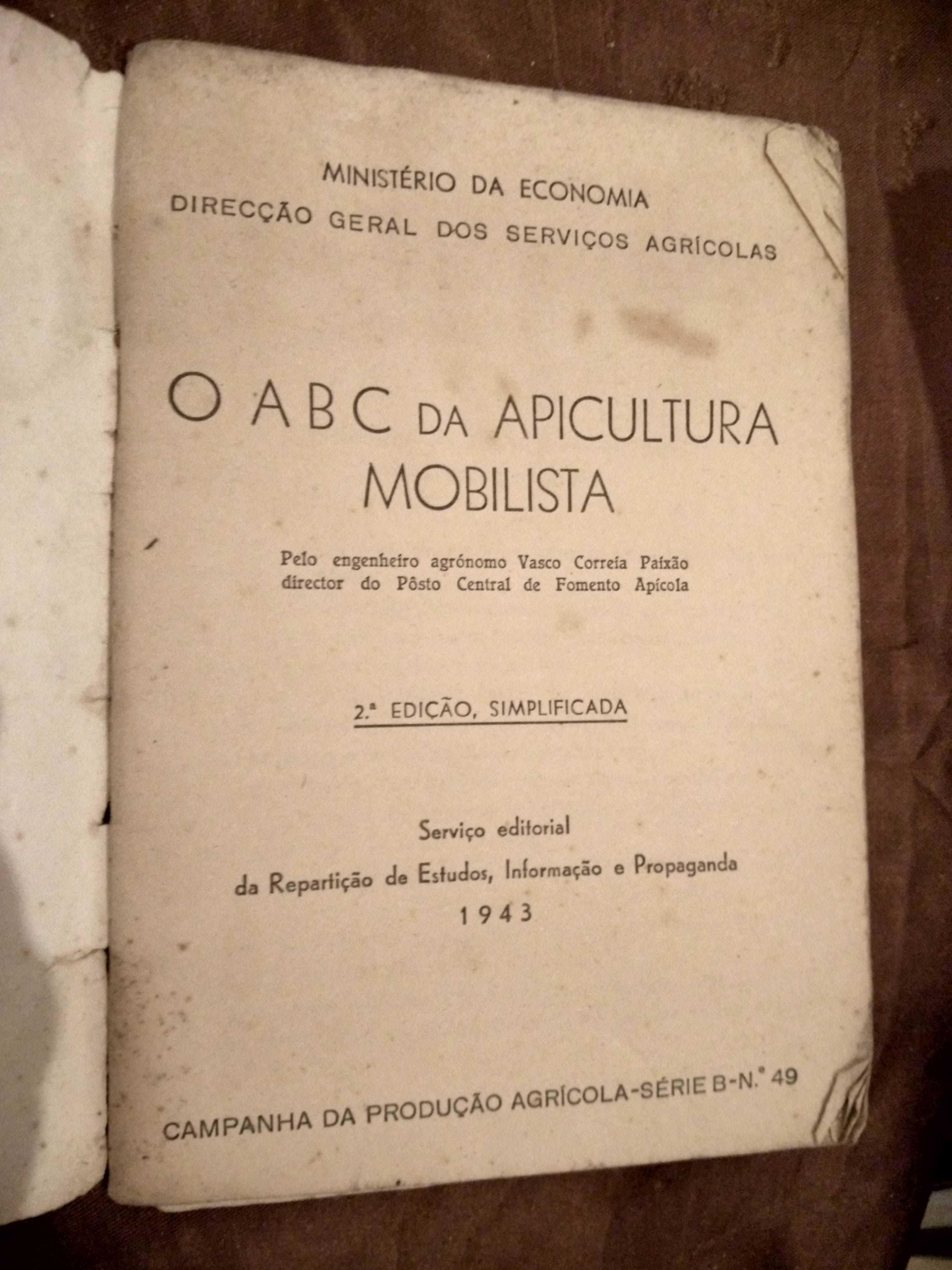 O ABC DA APICULTURA MOBILISTA -Vasco Correia Paixão - (1943)