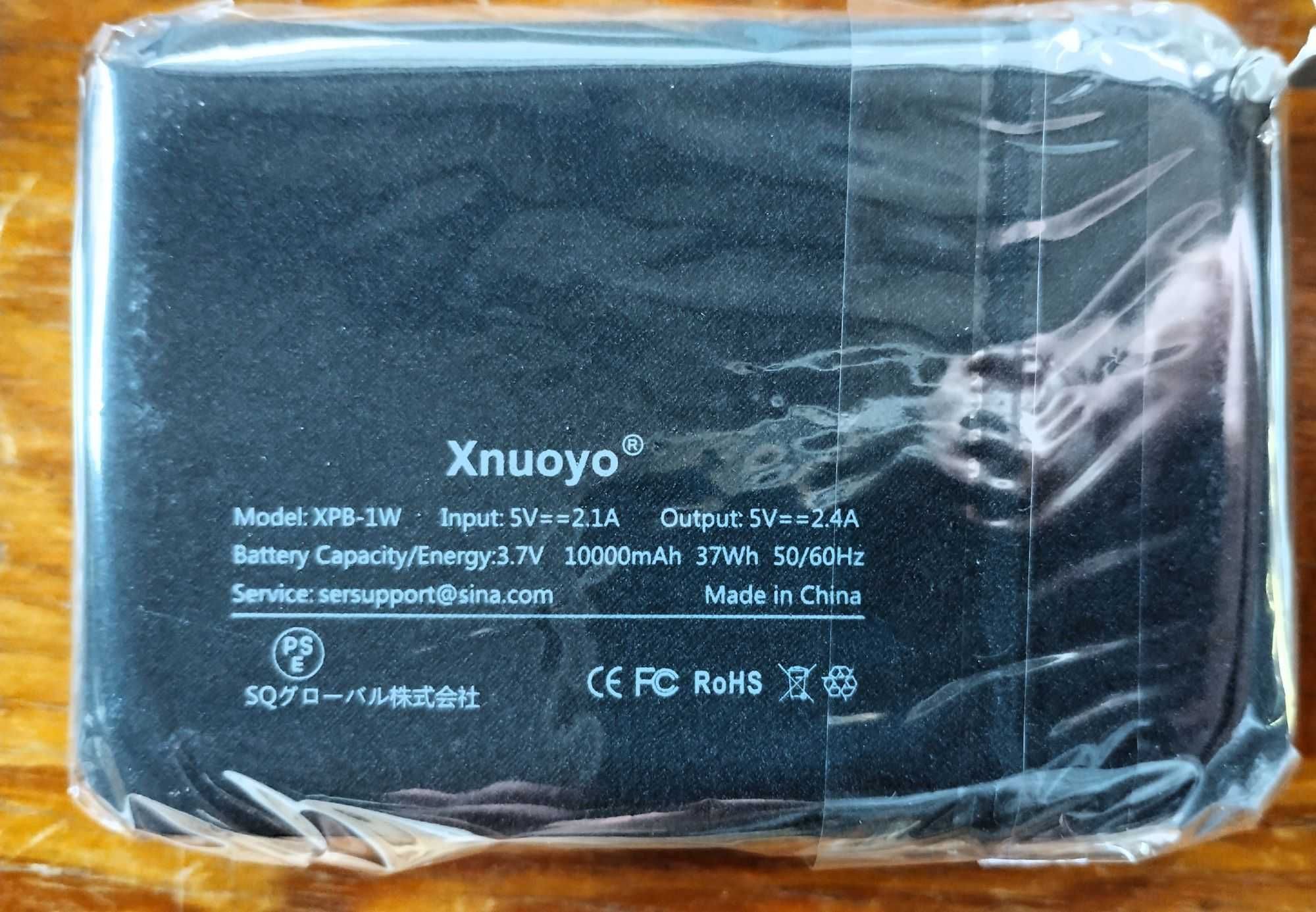 MiniPOWERBANK 10000mAh 2xUSB / USB-C, Xnuoyo