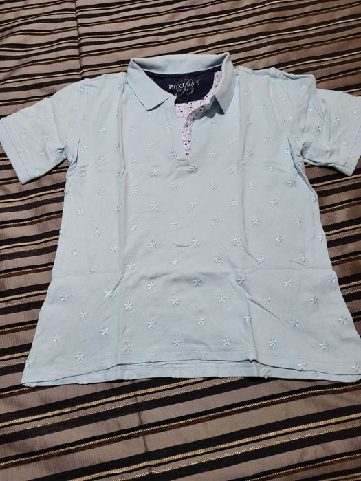 Pólo Verao - Marca "Bexleys" Azul claro - M