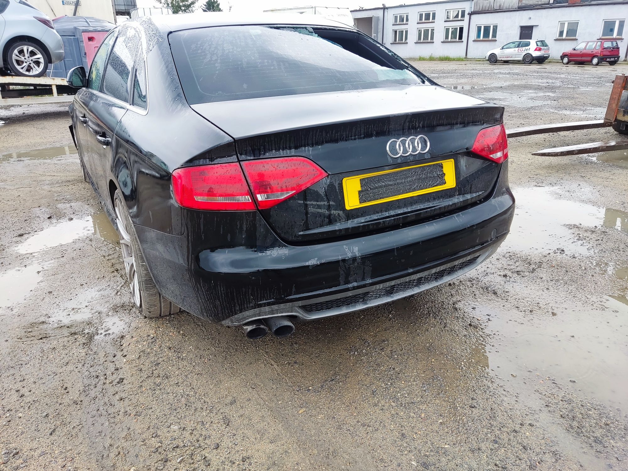 Karoseria Audi a4b8 Czarna LY9B S-Line Maska Zderzak Błotnik Drzwi