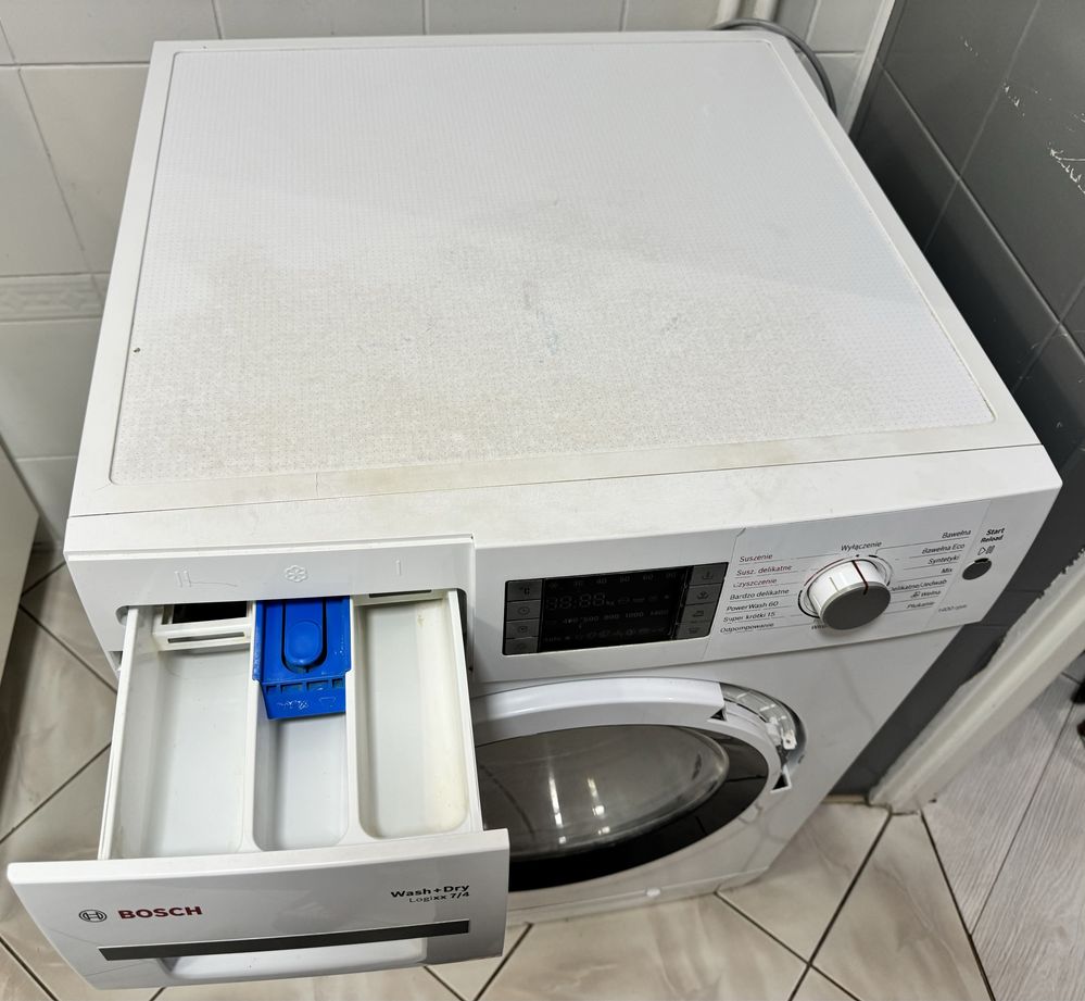 Bosch Logixx 7 sensitive pralko-suszarka 7/4 WVH28420EU/03 uszkodzona