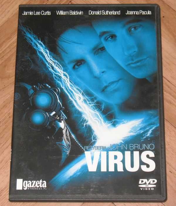 DVD Virus Wirus Curtis Baldwin Sutherland Pacuła STAN BDB