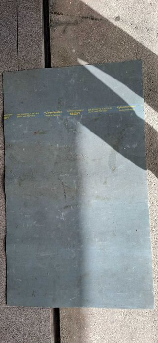 Escada com lanço isolado, escadote, arnes