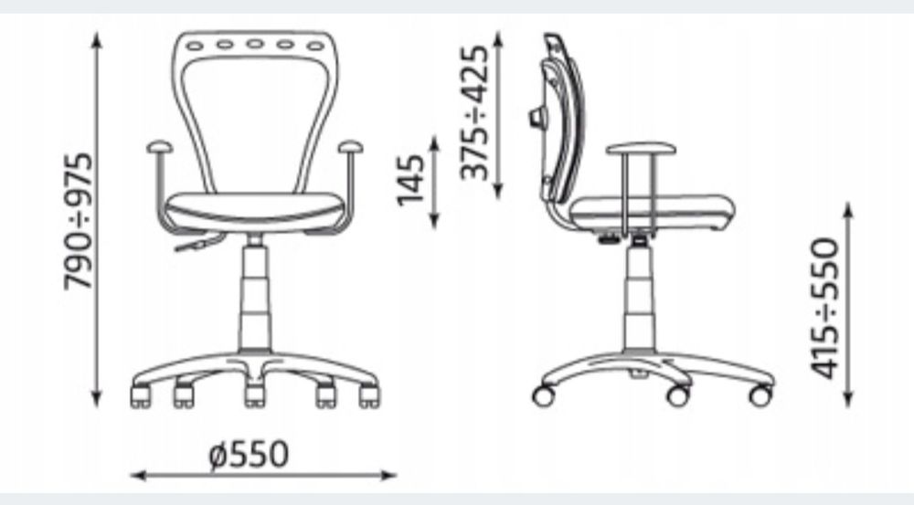 Krzesełko krzesło obrotowe kotek dla miłośnika kotków