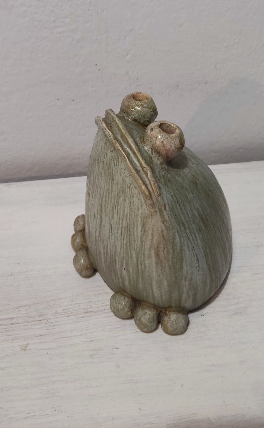 Żaba ceramiczna ręcznie robiona