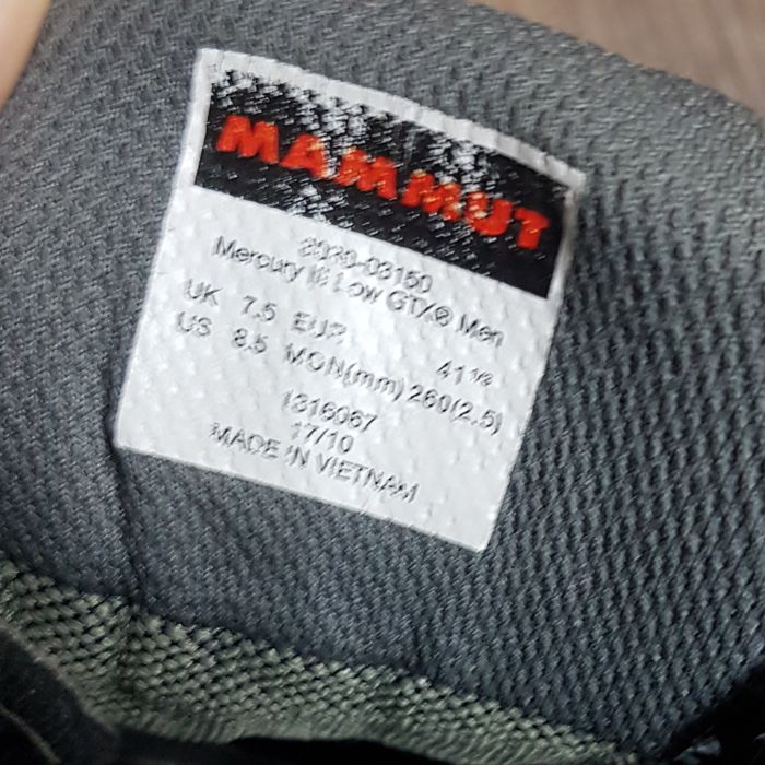 Mammut треккинговые Mercury III Low GTX.