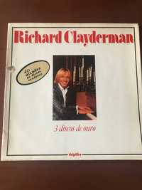 3 Discos de OURO - LP - RICHARD CLAYDERMAN