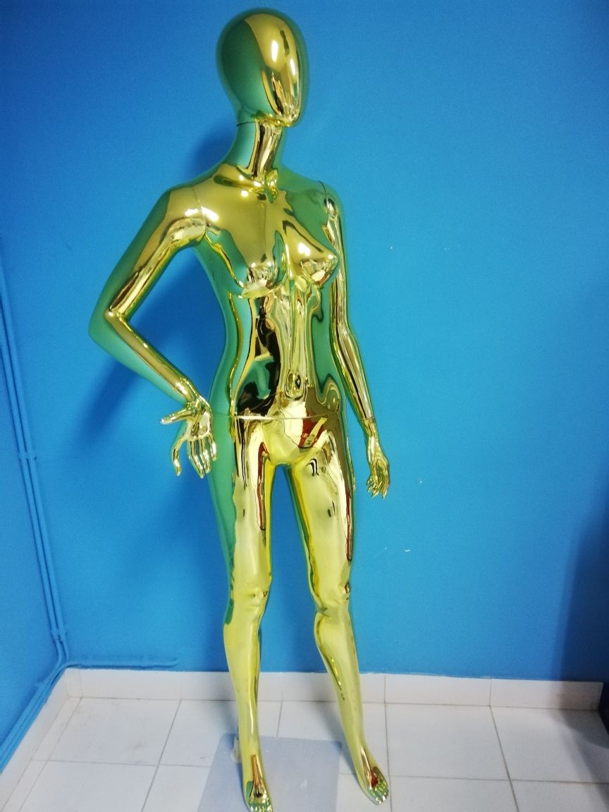 Manequins Boneco, Novos ( Cor Prata ou Dourado )