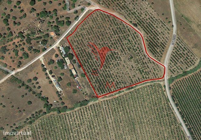 Terreno misto e ruína em Vila Nova de Cacela, constroi 300m2