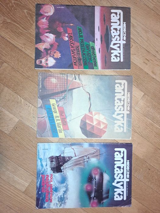 Miesięcznik Fantastyka - numery z lat 1983, 1984, 1985, 1986 i 1988