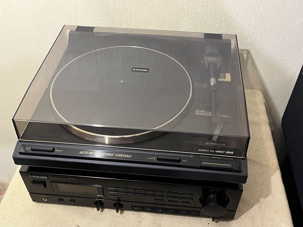 Японский проигрыватель винила PIONEER PL-880 DIRECT DRIVE QUARTZ