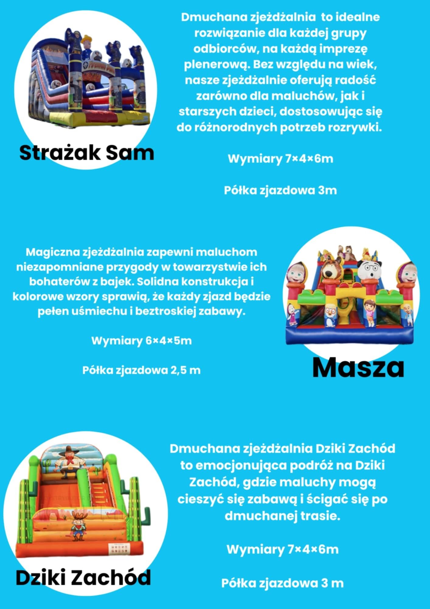 Dmuchaniec Zjeżdżalnia