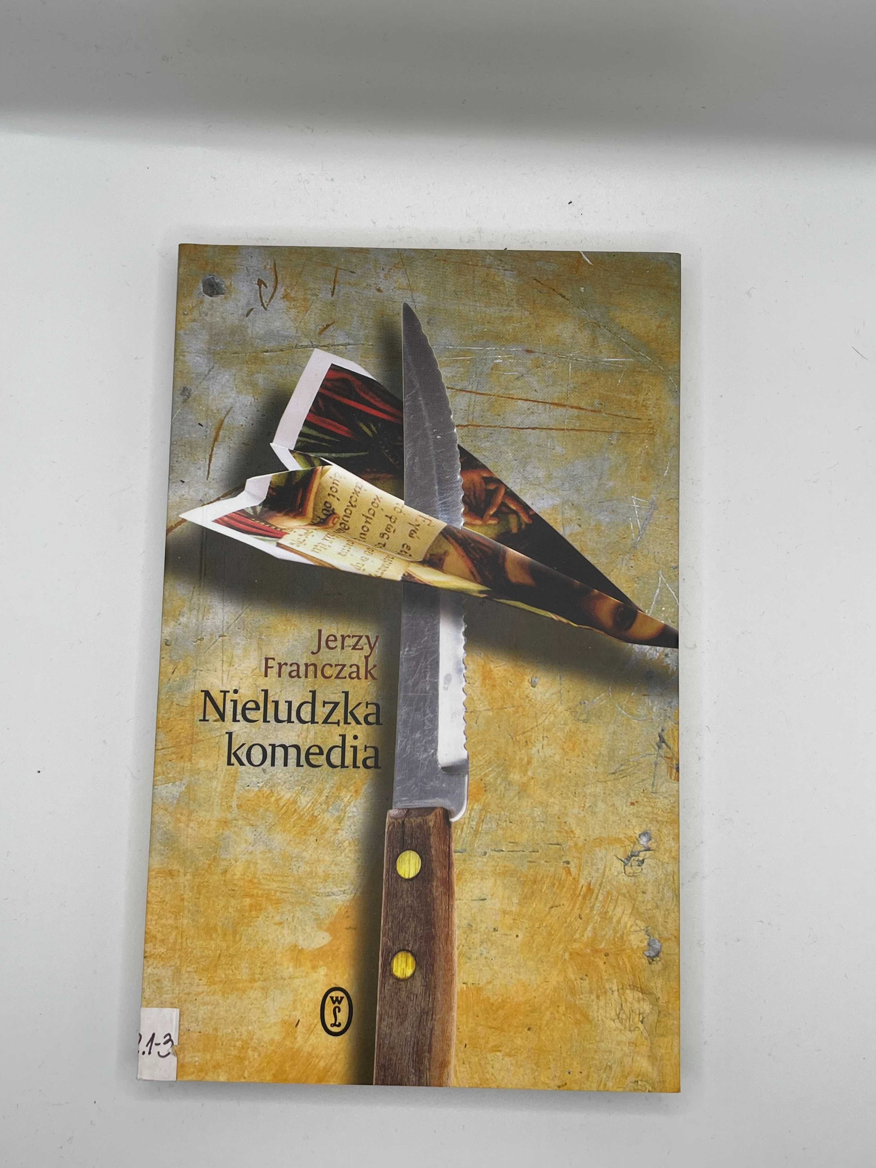 Nieludzka komedia – Jerzy P. Franczak, miękka oprawa, dobry