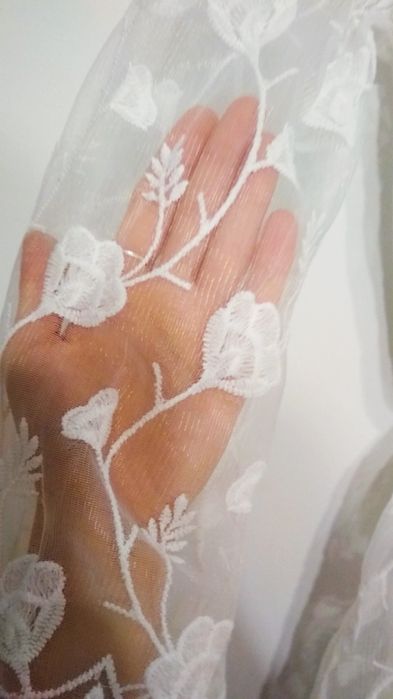 Kombinezon boho biały S