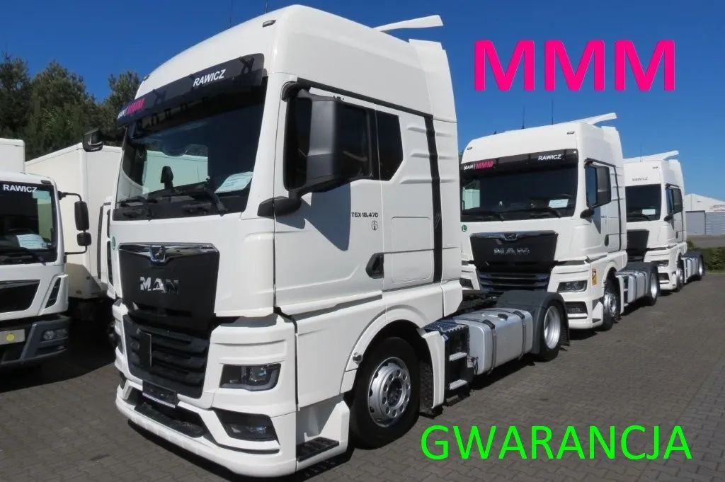 MAN TGX TG3 18.470 GX MEGA RETARDER ACC NAVI PO KONTRAKCIE SERWIS MAN  Euro 6d, subwoofer, zbiorniki 2 x 480 litrów,