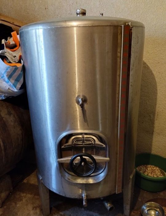 Cuba inox 550l - para troca