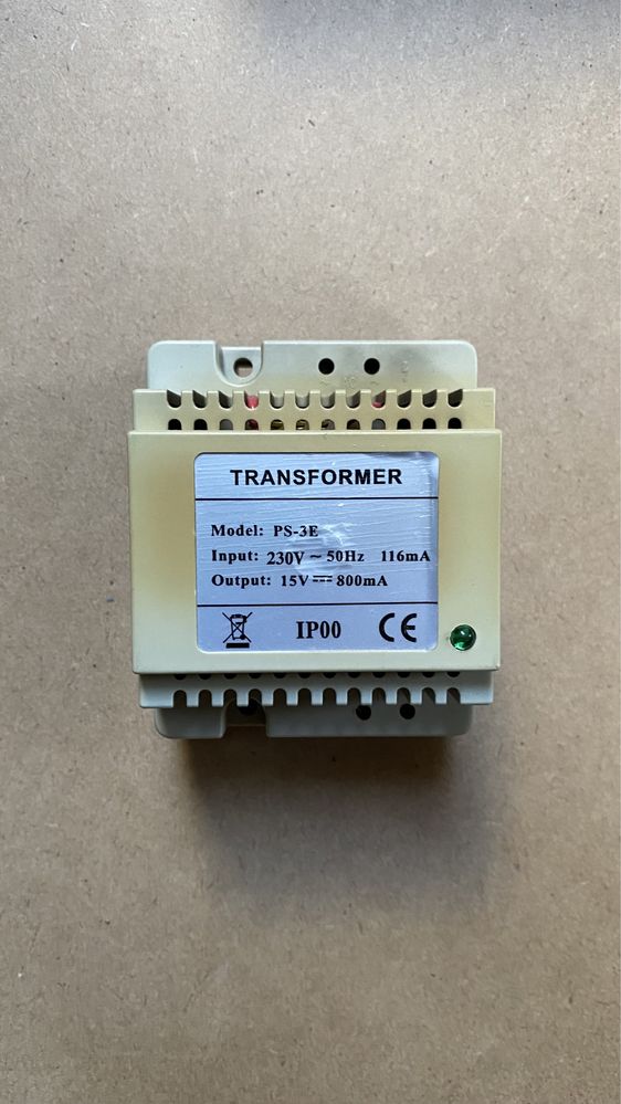 Transformator PS-3E 15V 800mA