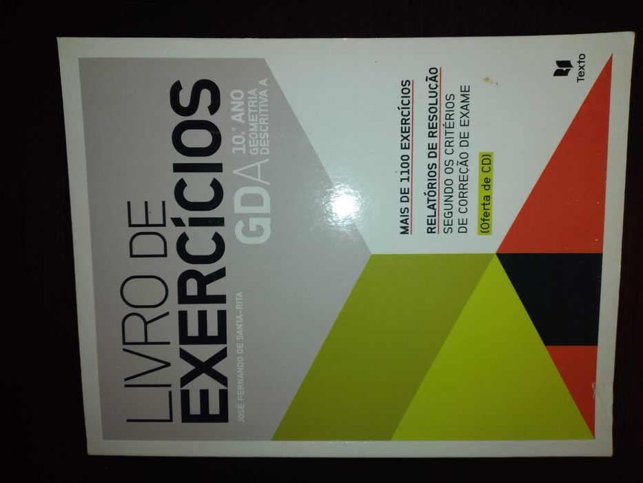 Manuais de Geometria descritiva 10 e 11 ano
