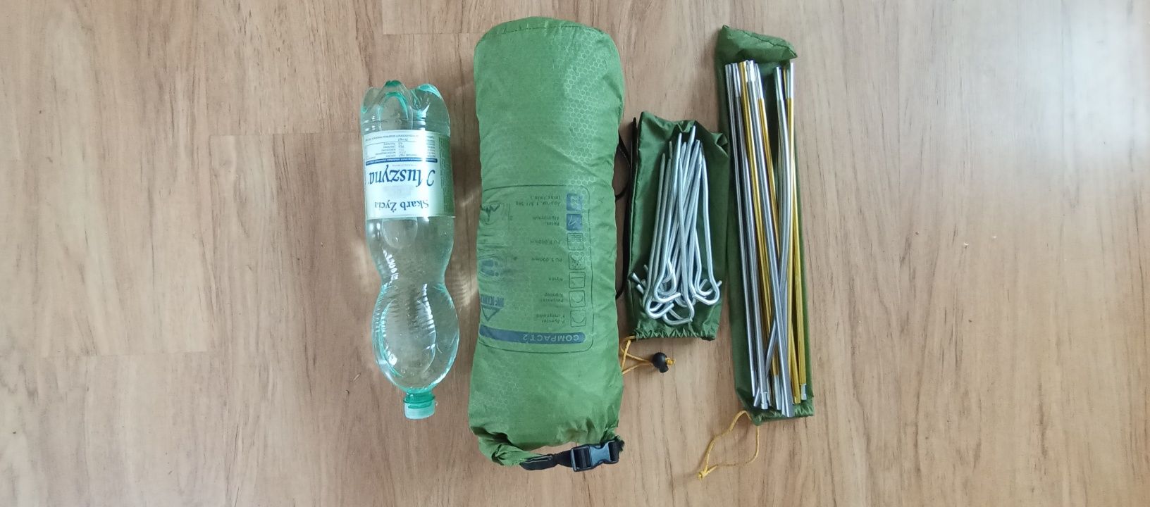 Ultra lekki namiot rowerowy McKinley Compact 2 - 1800 gramów
