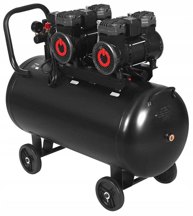 Kompresor Bezolejowy 100L 2x 2200W Sprężarka  New Model*