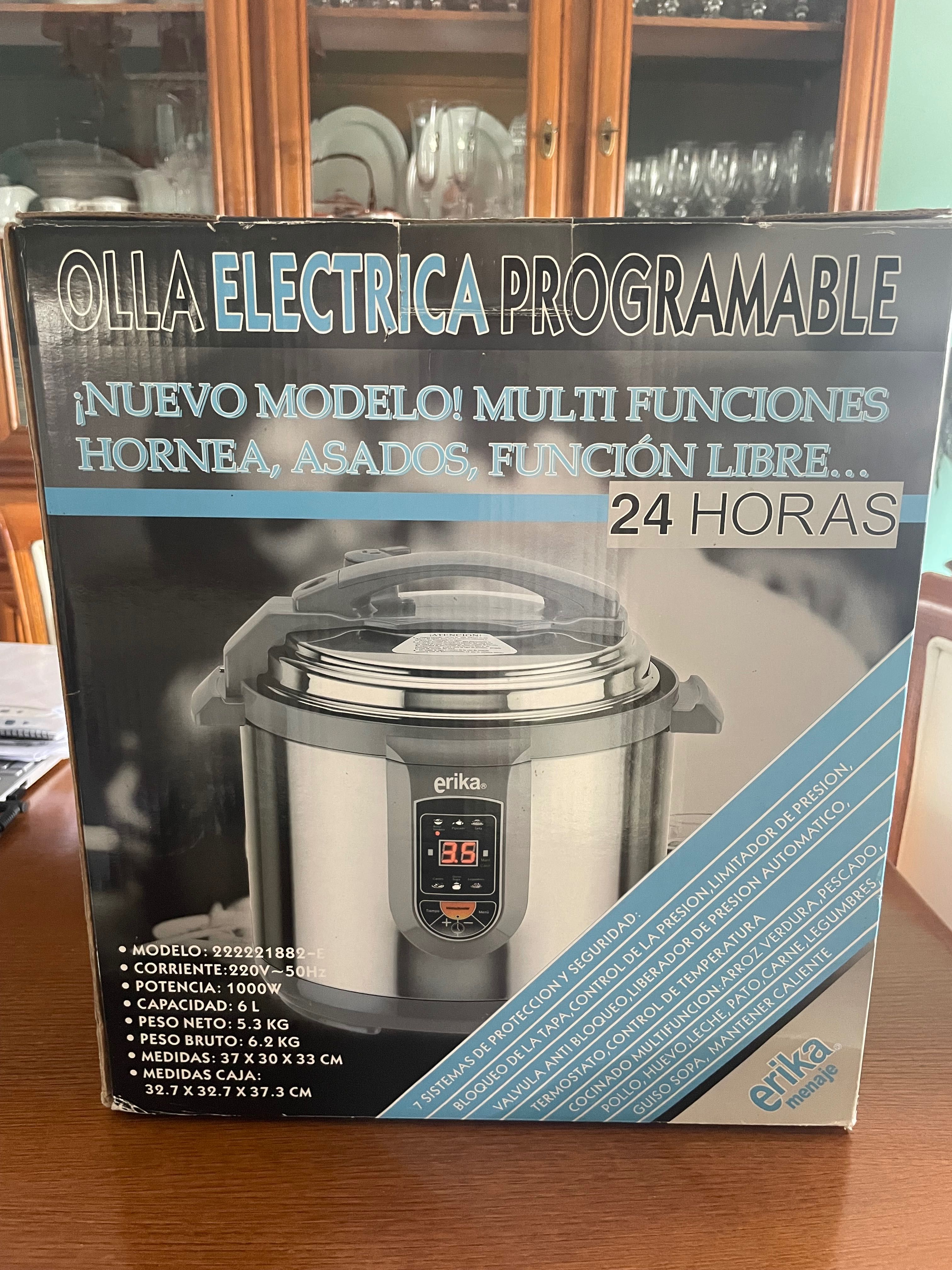 Panela de pressão eletronicamente programável a estrear