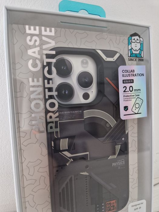 Benks Etui Magnetic Mecha Series do Iphone 16 Pro Max czarny