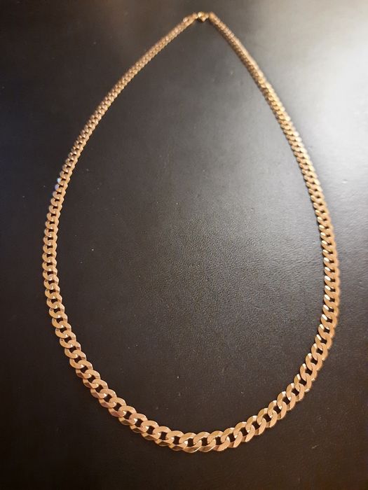 Złoty łańcuszek 375 ZŁOTY łańcuch 50cm HIT!!!