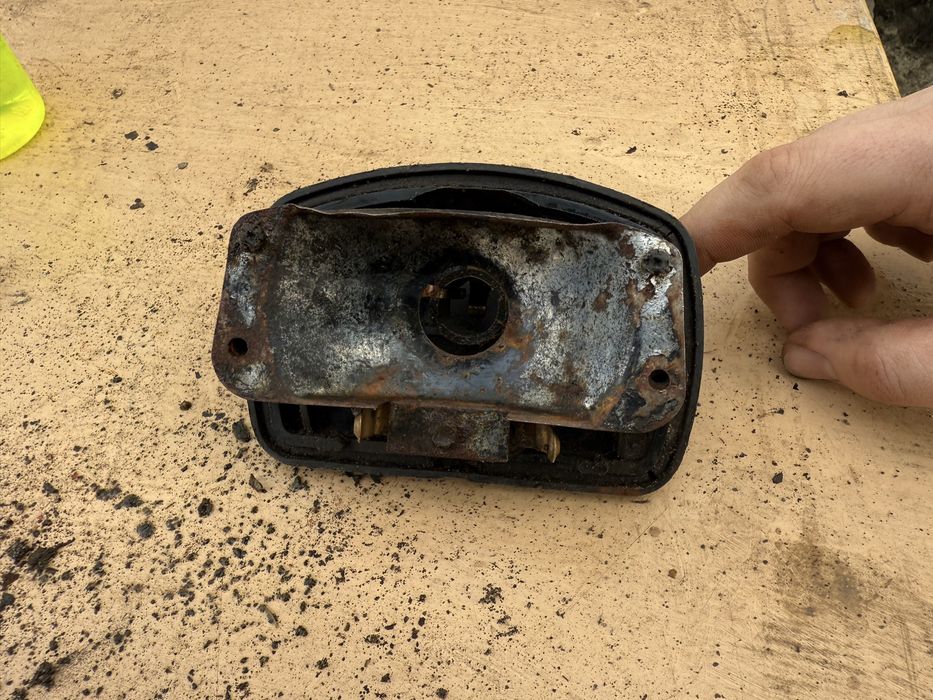 Mocowanie lampy tył uchwyt WSK 125, 175 org wysyłka