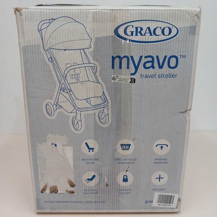 Graco Myavo Wózek Spacerowy Spacerówka do 22 KG (B446)