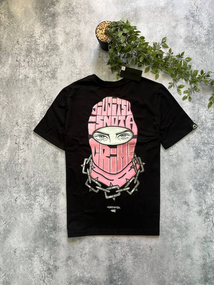 Футболка Manto Mask чорна біла усі розміри манто