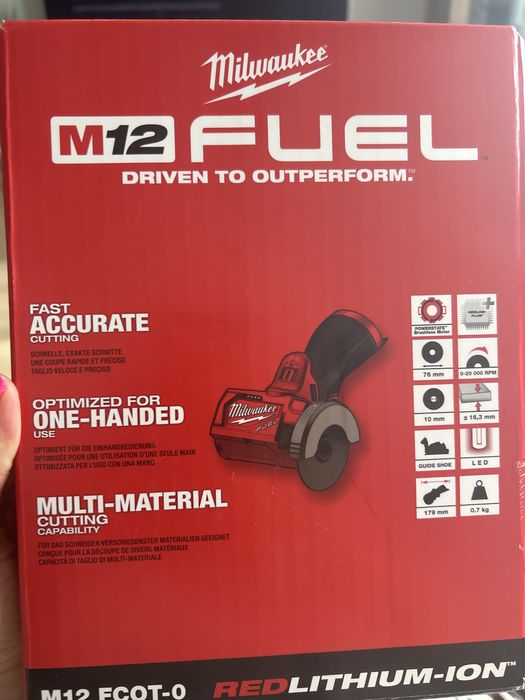 Milwaukee M12 FC0T-0 Szlifierka katowa