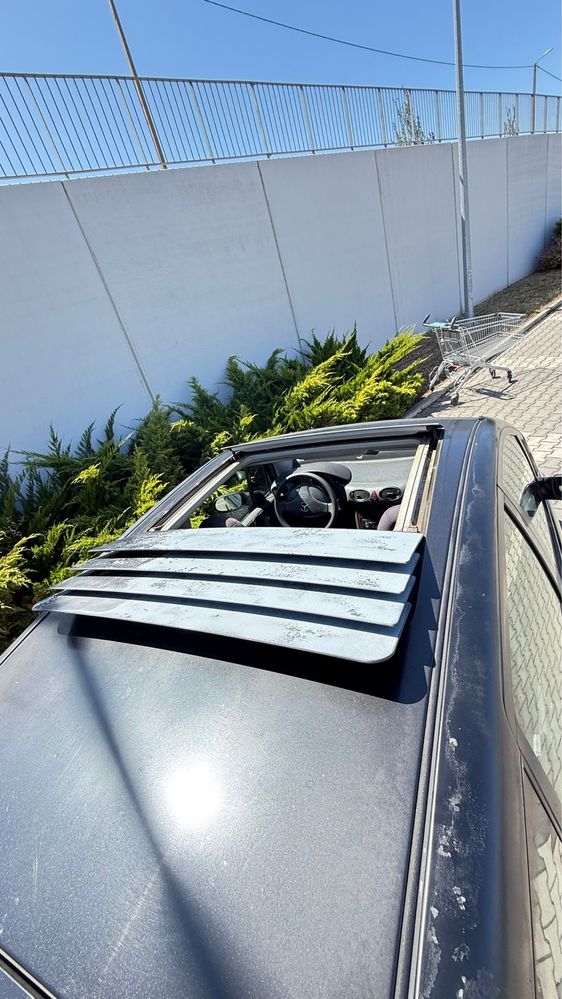 Mercedes Benz A 140 com teto de abrir