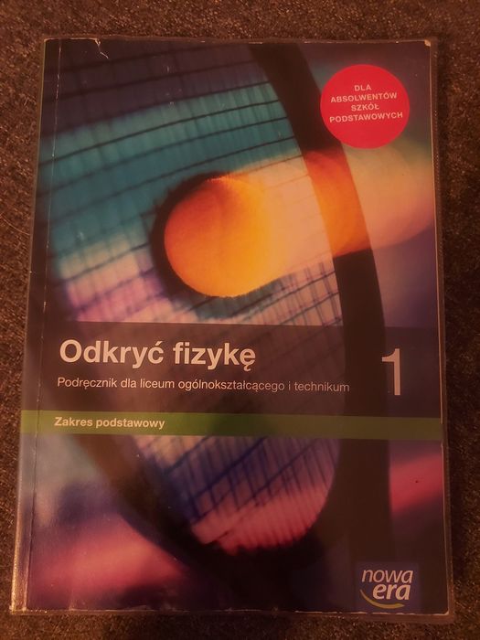 Podręcznik Odkryć fizykę 1 zakres podstawowy