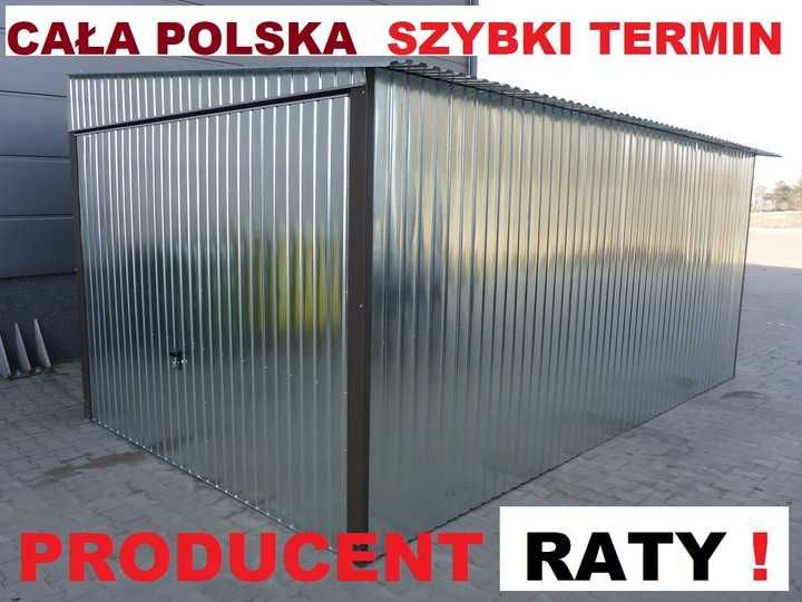 Garaż blaszany * Garaże blaszane WZMOCNIONE Cała Polska SZYBKI TERMIN!