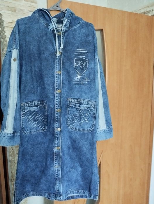 Джинсовый кардиган