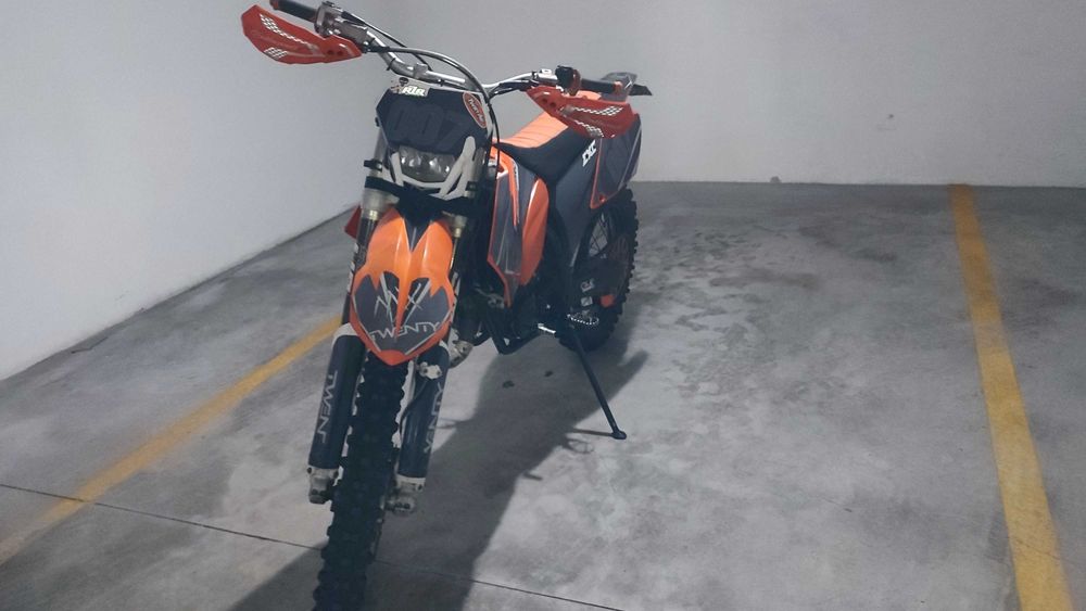 KTm 125 exc matrículada