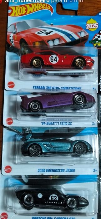 Hotwheels novos cartela