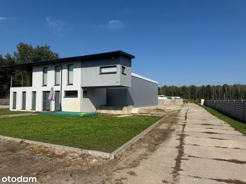 Hala 300m2 ,biuro 50m2+ plac 1000m2 ,obiekt pod bazę ,hurtownię k.Ww