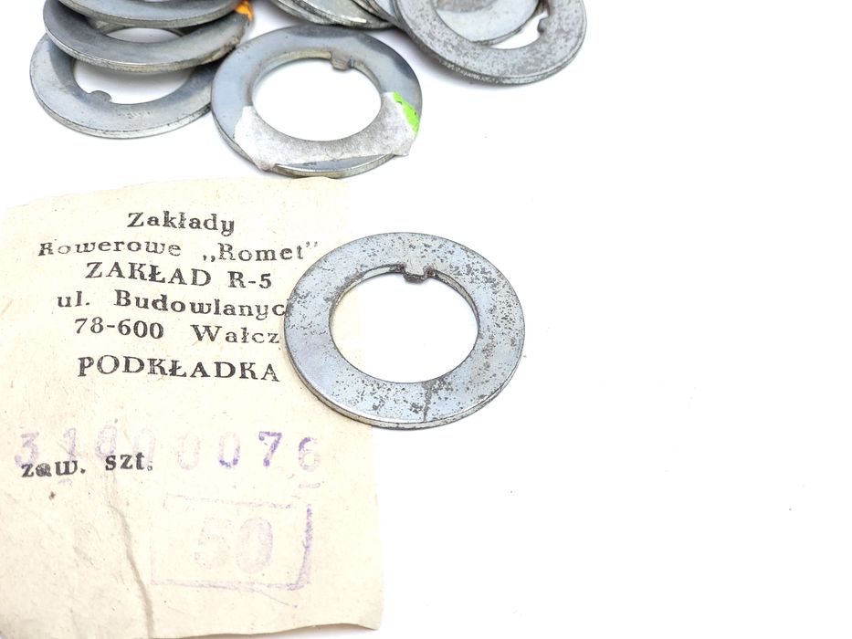NOWA Podkładka suportu ZZR Romet Wigry Czajka Sokół Flaming Karlik