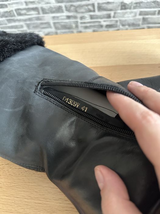 Чоботи Geox, шкіра, розмір 40