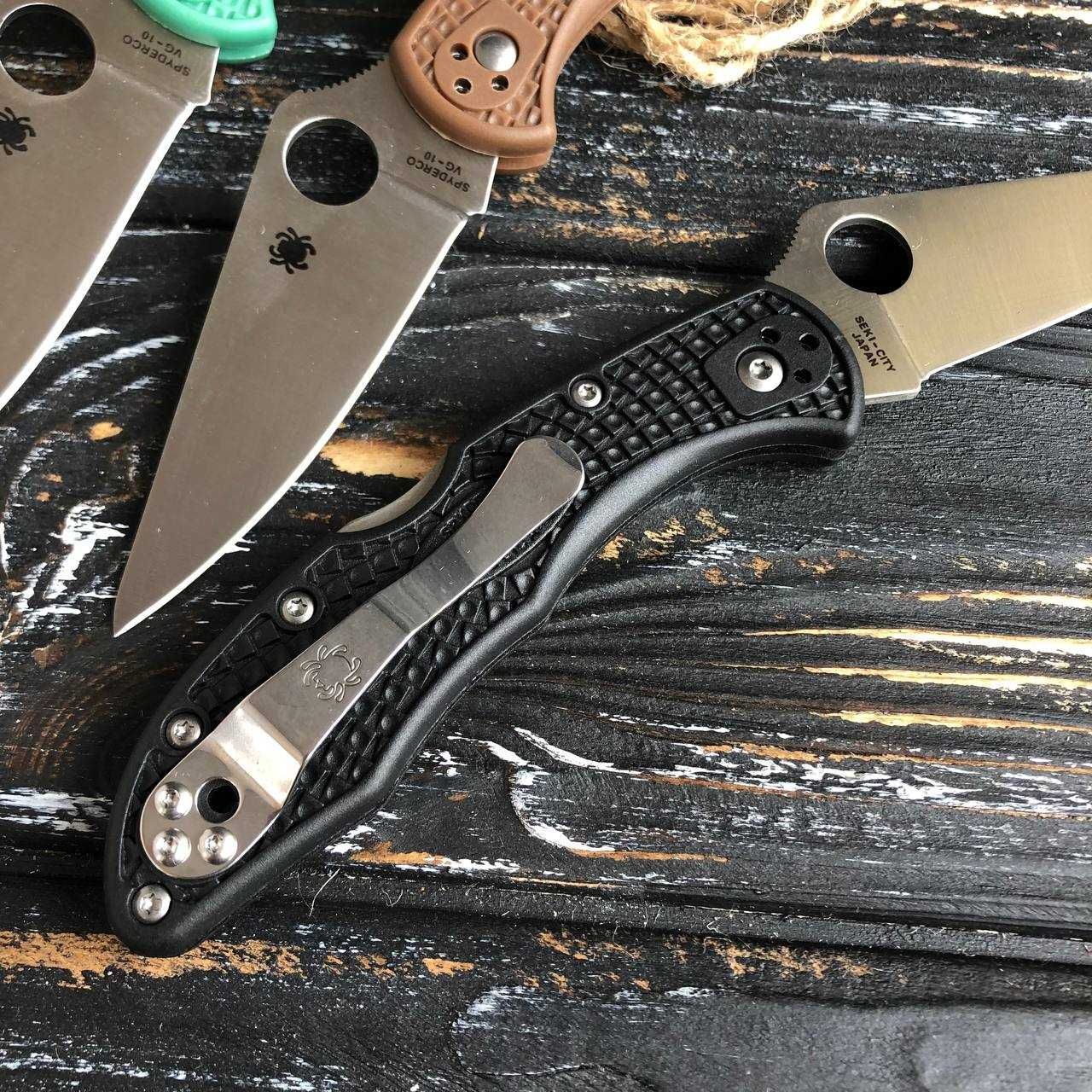 Легендарний складний ніж Spyberco сталь VG-10 / Код:  290 / 291