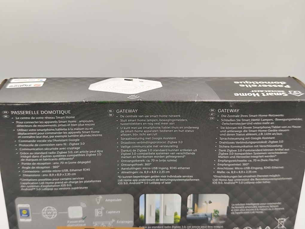 NOWA Centrala sterująca bramka sieciowa Silvercrest Zigbee 3.0 Smart