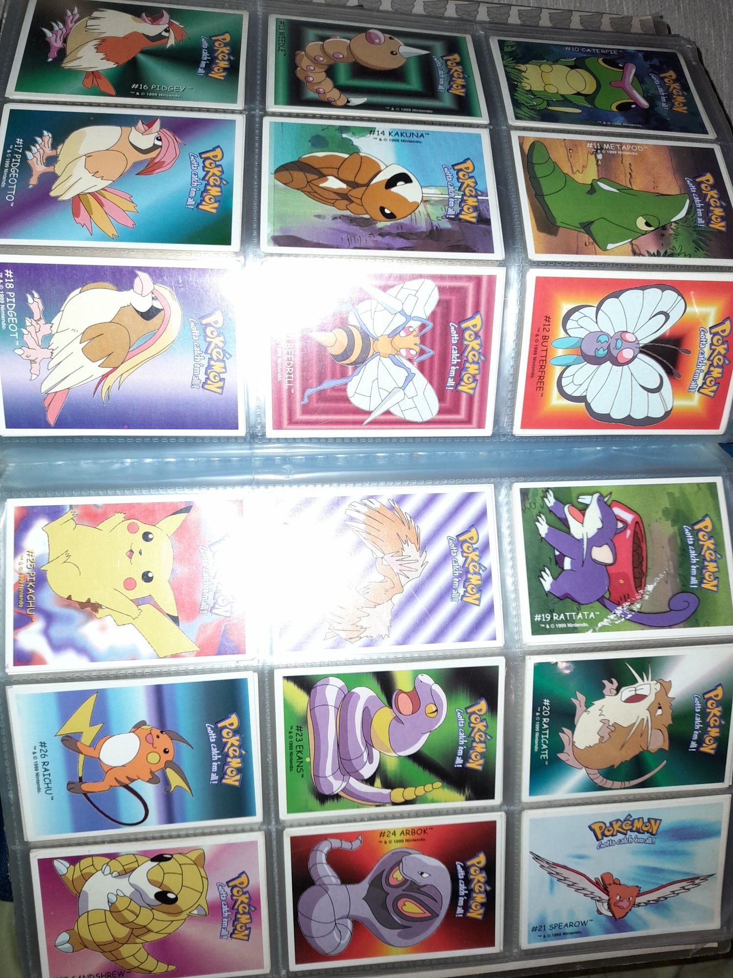 Coleção  Pokemon cartões  1 edição