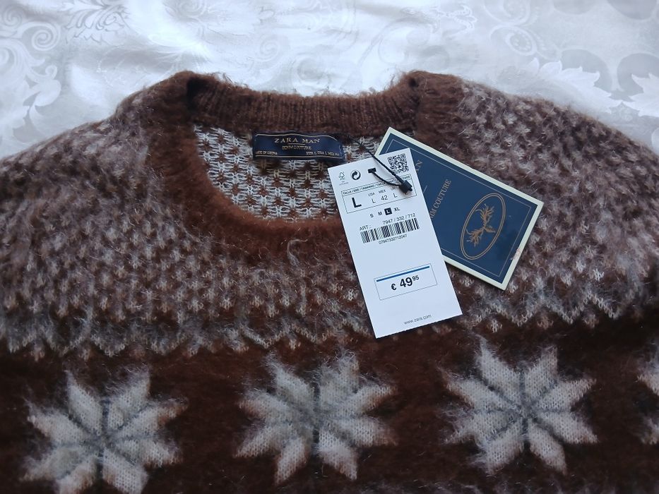 Чоловічий светер Zara Man
Новий