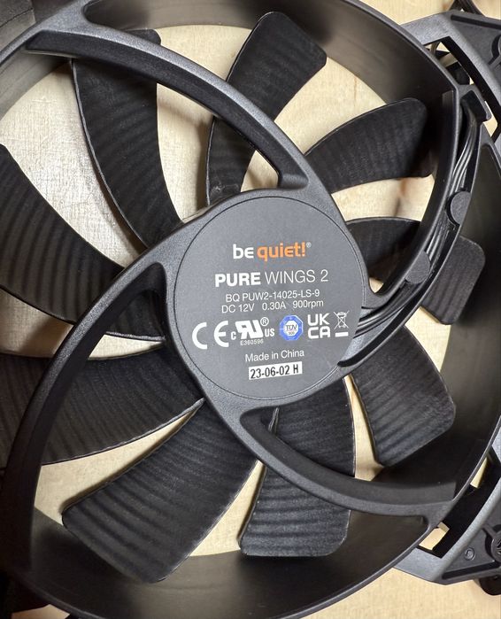 Кулер для корпуса Be Quiet! 140mm Pure Wings 2 BQ PUW2-14025-LS-9