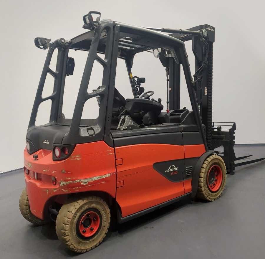 Wózek widłowy elektryczny Linde E50 2021 rok tylko 1337mth